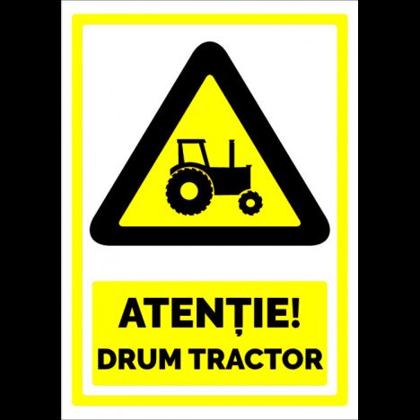 Indicator pentru drum tractor