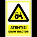 Indicator pentru drum tractor